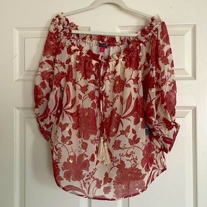 Off-shoulder Gemma Batik Blouse